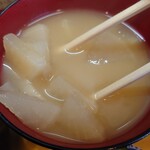 松月庵 - 味噌汁