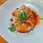 こんちわ - 鶏胸肉のよだれ鶏
