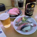 回転寿司森田 - 料理写真:森田一義アワー！ネタが大きいと言えばシマタケは酷いもんだった…