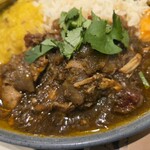 ハルダモンカレーオカヤマ - 無水チキンカレー