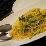 ベルマーレ - カラスミと水菜のペペロンチーノ