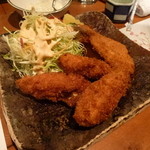 Hinano - 牡蠣と鰯のフライ