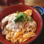 麻布さ和長 - カツ丼1000円