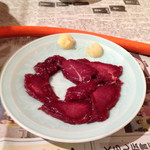 ホルモン　遠野塾 - 馬刺し一人前