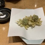 越後長岡 小嶋屋 - 蕗の薹の天ぷら