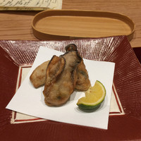 小猿 - カキから揚げ  海老芋から揚げ