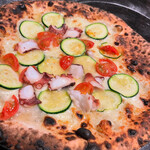 ワインと薪料理の店 piano - 旬の食材で日替わりのピッツァが楽しめます！