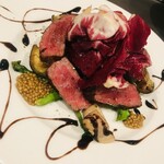 ワインと薪料理の店 piano - 大和牛ロースト！