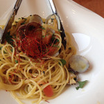 ホワイトデッキ - オイル系パスタ