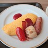 パルミエール - オーダーシートにハーフサイズで！と書けばよかった。他の人のを調理しているのを見たときは、もうちょっと小さかったので、、、というか、ケチャップ少ない、、、