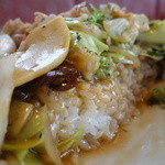 ジャスミン - ご飯の盛りよし