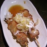 関内もつ肉店 - 2015年1月：アブラ ポン酢にて