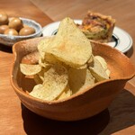 201 - 自家製燻製(ポテトチップスのりしお)