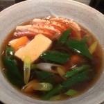 手打ち蕎麦 成冨 - 鴨ぬき