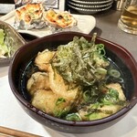 牡蠣ひよっこ商店 - 牡蠣と根菜の揚げ出し