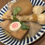 山本兵太郎商店 - おでんの盛り合わせ（お任せ）
