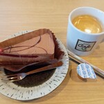 カフェ ウエスト - 料理写真:ケーキセット