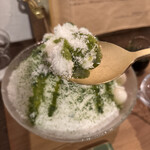 うさぎの小屋 - 一口食べただけで、そのフワフワandサラサラ感にハマります。あと食べ終わるまでほとんど溶けないのも凄い。