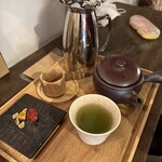 うさぎの小屋 - お茶だけもらったけどかなり美味しいお茶です。