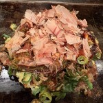 法善寺 三平 - ねぎすじこんにゃくお好み焼き