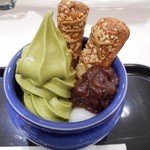 Kenihisu kurone - 抹茶ソフトクリーム