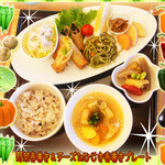 菜食健美 - 野菜春巻き＆チーズinひじき春巻きプレート☆彡