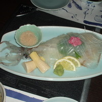 日本料理てら岡 中洲本店 - 烏賊姿造り