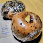 ZONO BAGEL - エブリシング、金時いも