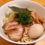 中華そば 閃 - 限定煮干しあぶらそば　2015.1.23