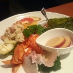 ぽち食堂 - 前菜盛り合わせ8種1000円