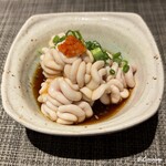 すし源 - 真鱈の白子 雲子の湯霜
