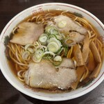 まるかいラーメン - 醤油らーめん（中）650円