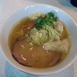 ラーメン星印 - ラーメン星印（塩ワンタンラーメン 950円）