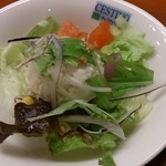 チェスティーノ　豊橋駅ビル店 - 「まるとくセット」（1,250円）のサラダ