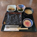 レストラン矢野 - 松前海苔だんだん 1500円