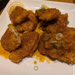 大漁酒場 魚樽本店 - 大葉かおる豚カツコチュジャンソース