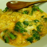 大衆酒場 ひらやま - 菜ノ花玉子とじ