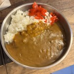 立食いラーメン 禄や - ミニ牛すじカレー