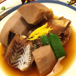 Sakeariki Sakana Yoichi - 棒芋
                        
                        棒タラと海老芋の炊合せ