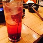 新宿っ子居酒屋 とととりとん - カシスソーダ