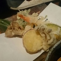 とんかつ & 焼鳥 An - 天婦羅盛合せ