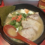 特製ラーメン 大中 - 大中カタバラロース　並