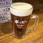 鈴芳 - 樽生ホッピー(ハーフ)。まあ(ry