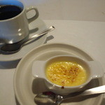 ダイニングバー和 - ランチデザート　クレームブリュレ