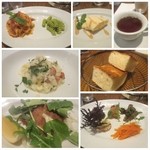 OSTERIA Crocetta - Cコース、前菜盛合せ・パスタ盛合せ・リゾット・メイン料理・フォカッチャ・カフェ・ドルチェ