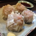 ひげ坊主 - H.27.2.4.夜 黒豚桜えびシュウマイ 400円