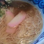 素麺料理 面喰い - かけそうめん