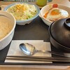 松屋 - 煮込みキャベツのエッグトマトハンバーグ定食