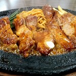 角屋食堂 - ポークチャップ　アップ