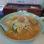 Abashiri Ramen Nishitaga - ピリ辛ゴマ味噌ラーメン770円